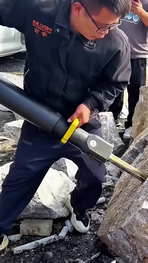 The Most Powerful Rock Splitter: Instant Stone Cutting