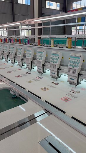 59K views · 914 reactions | 12 heads, 400 head distance, equipped with DAHAO, A18 electrical control system debugging in progress | Snw Sim | Facebook