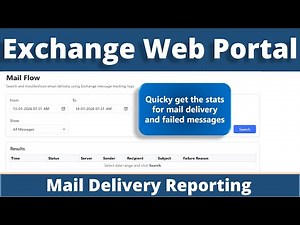 Exchange Server SE Mail Flow & Delivery Reporting | Track Delivered & Failed Emails Easily