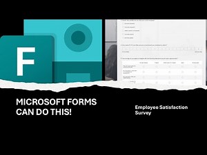 Microsoft Forms Masterclass: Build a Complete Employee Survey (Branching, Likert, NPS)