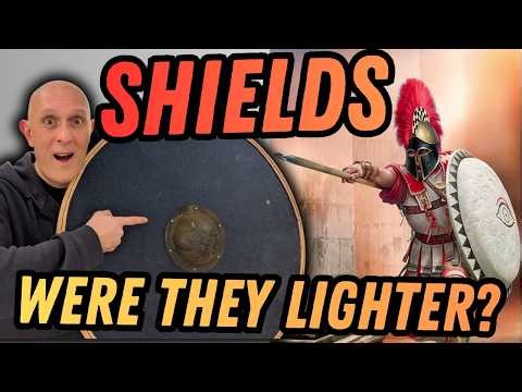 Why historical SHIELDS were LIGHTER than modern replicas?