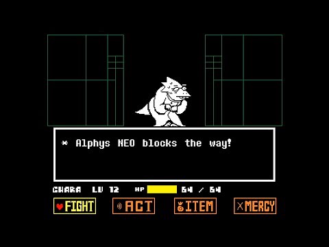 Undertale Fangame - Alphys NEO Boss Fight