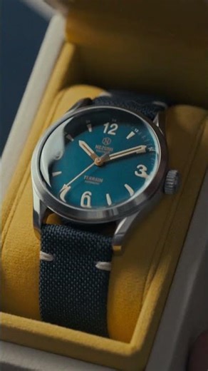 The Terrain field watch features a 38mm case