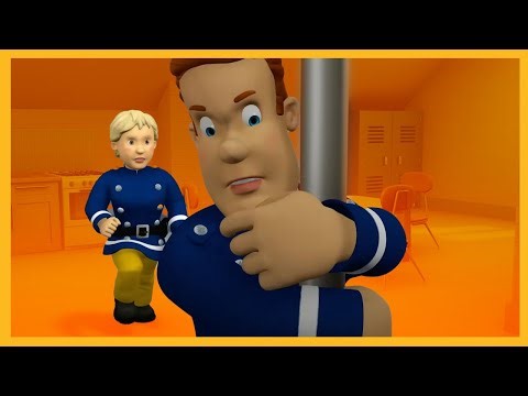 Sam veszélybe csúszik! 🔥 Tűzoltó Sam összeállítás