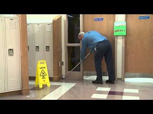 Floor Care Maintenance - Scrub & Recoat Procedure