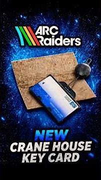 NEW Crane House Key card - Riven Tides ARC Raiders #arcraiders #arcraidersgameplay #gaming