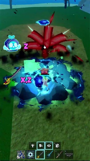 New best saber combo! - Blox fruits Roblox