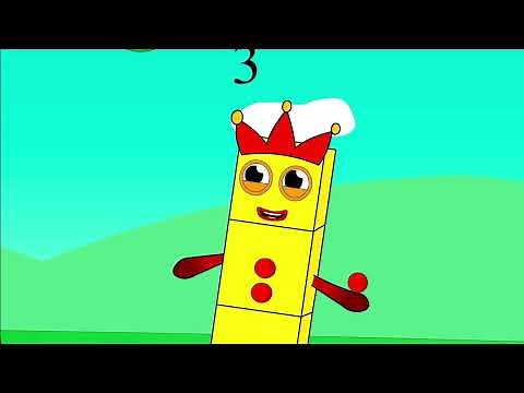 Moment Funny Numberblocks 1 & 3 - Numberblocks animation story
