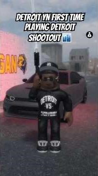 Detroit Shootout💥#roblox #shorts #fypシ #ynslife