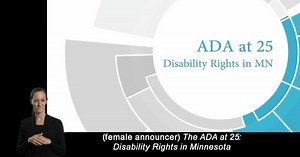 Ada At 25: Disability Rights In Mn