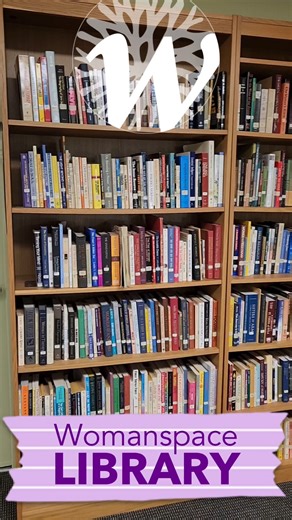 Womanspace on Instagram: "📚✨ A quiet treasure tucked inside Womanspace ✨📚 Our library is small but powerful! It's a unique collection of books exploring women’s lives, the feminist movement, spirituality, creativity, and voices you don’t always find on shelves anymore. Members are welcome to browse and borrow during business hours, whenever the space isn’t in use for a class. If you love books with history, depth, and heart, come take a look. You never know what might be waiting for you. 💫 #W