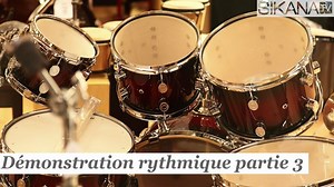 Cours de batterie : démonstration 3 - HD