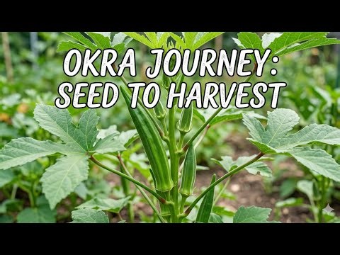How to Grow Okra from Seed to Harvest: Complete 10-Week Guide
