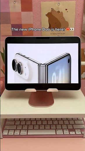 iPhone Duo is here! ❤️‍🔥👀 Apple’s first foldable iPhone