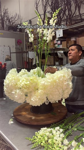 Behind the Scenes: Sounds of a Floral Studio