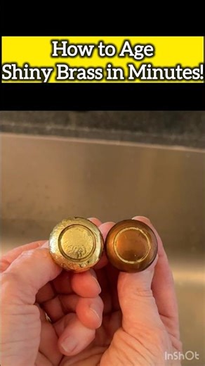 This One Trick Makes Thrifted Brass Look Expensive #BudgetDecor #VintageHome #DIYtips