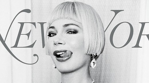 Michelle Williams rocks thong, garters and sheer tights for R-rated photoshoot