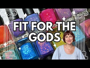The beauty of change | Greek Mythology Solar Reactive nail polish | Chamaeleon Nails Solar Pantheon