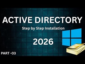 Active Directory and DNS | Step By Step Installation 2026