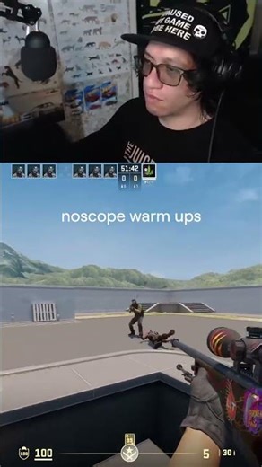 How I practice no scoping with the awp #cs2