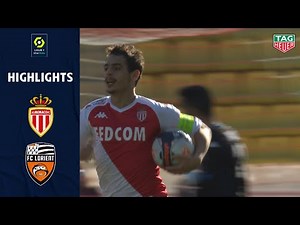 AS MONACO - FC LORIENT (2 - 2) - Highlights - (ASM - FCL) / 2020-2021