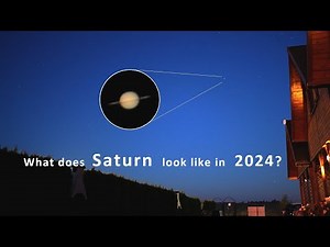 Zooming in on Saturn in 2024. Nikon P1000 SUPERZOOM camera! Saturn visible before sunrise.