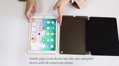 ProCase Cover for iPad Pro 11 Inch Case 2022/2021/2020/2018, Slim Stand Hard Back Shell Smart Cover for iPad Pro 11 4th Gen 2022/3rd Gen 2021/ 2nd Gen 2020/1st Gen 2018 -Black