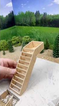 Mini house construction #shorts #diy #ytshorts #tinyhouse