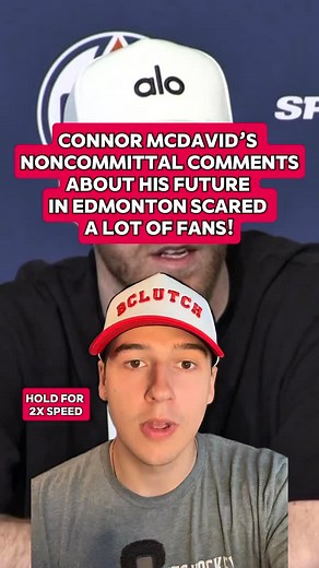 3 comments | Connor McDavid Sent the Internet into a Frenzy After Being Noncommittal with the Oilers #nhl #hockey #mcdavid #connormcdavid #edmonton #edmontonoilers #oilers #oilersnation | Crash the Blue Paint | Facebook