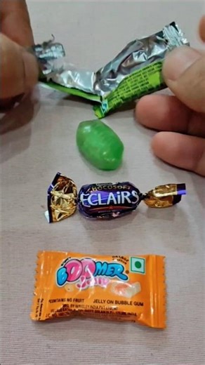 Viral Satisfying ASMR unboxing Candy pulse eclairs Boomer🍬🍬 #candyopening #trendingshorts #ytviral