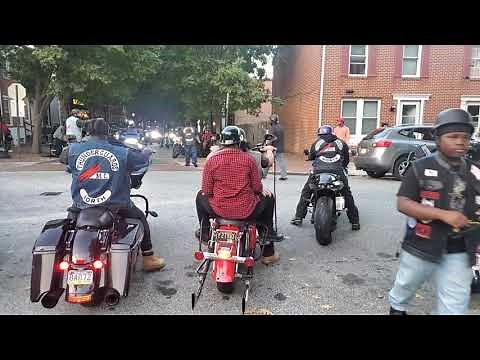 Thunderguards MC Funeral Ride 🇺🇸