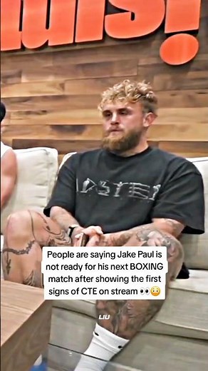 PJake Paul is not ready for his next BOXING match after showing the first signs of CTE on stream 👀😳