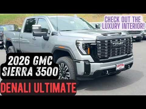 2026 GMC Sierra 3500 HD Denali Ultimate
