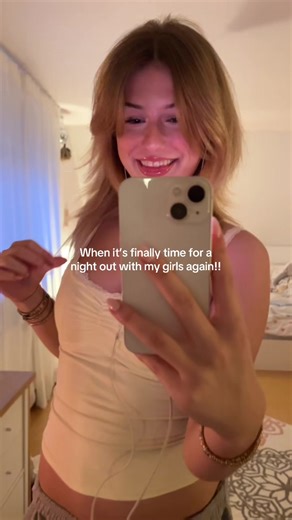 Excited for a Night Out with My Girls!