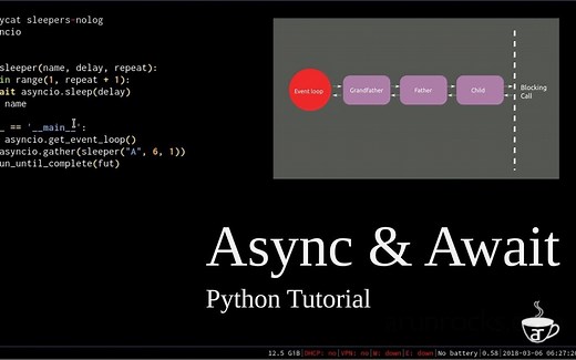 python的async到底是如何工作的