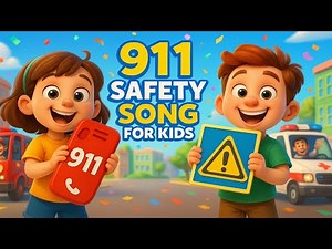 911 Safety Song for Kids | Learn When & How to Call 911 | Fun Emergency Song