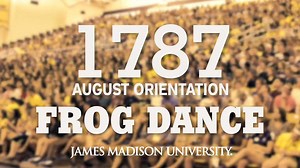 90K views · 1.9K reactions | In keeping with tradition, we present to you, the FROG dance. It's JMU's special welcome to freshmen from our First yeaR Orientation Guides (FROGs) at JMU's 1787 August Orientation program. #JMU1787 #JMU19 | James Madison University | Facebook