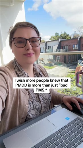PMDD is a severe mood disorder with high risks of unaliving. There are evidence based treatments available. Follow along for more information on PMDD and some info about treatment options. #pms #pmdd #pmddawareness #pmddsupport #mentalhealth