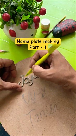 Easy Clay Name Making Tutorial for Beginners | Nameplate Art | learn how to make names using moldit