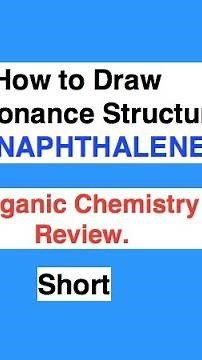 Drawing Resonance Structure of Naphthalene - Short.