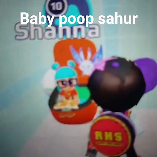 baby poop sahur 🐮🤣