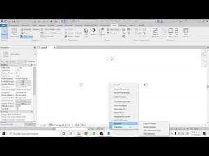 Como recuperar barra de properties y project browser en Revit