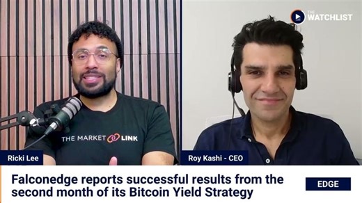 Falcon Edge PLC | January Bitcoin Yield Results US Listing Update | ADVFN