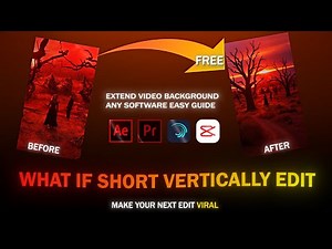 How to Extend Video Background for Free in Any Software