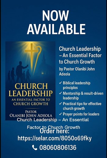 Be more effective and efficient in your calling through this book. | John Ola | Facebook