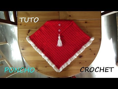 TUTORIAL CROCHET HOW TO MAKE A PONCHO