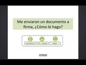 ¿Cómo firmar con WeeSign?