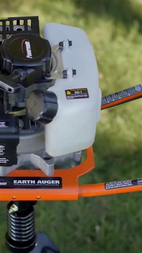 Powermate earth auger review: Effortless hole digging with a portable 43cc power auger