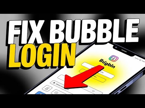 How to Fix Bubble Login Problems – App Editor and Access Errors
