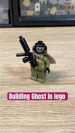 Building Ghost in lego #legomoc #ghost #fyp #cod #legominifigures #afol #codghost